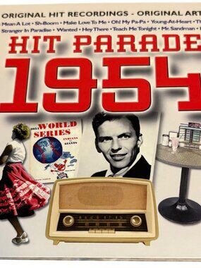 Hit Parade 1954 CD Various Artists 25 Original Hit Recordings Dynamic DYN 2115